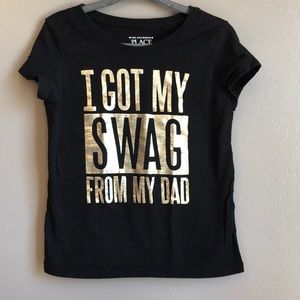🇺🇸3T I Got My Swag From My Dad Adorable Shirt!